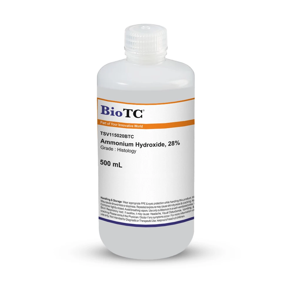 Ammonium Hydroxide, 28% for Histology - 500mL